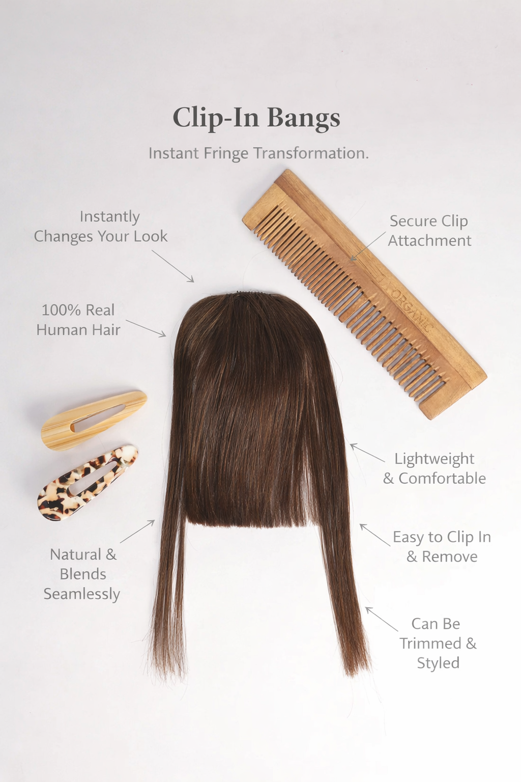 FEATHER MIST FRINGE (HEAVY DENSITY)