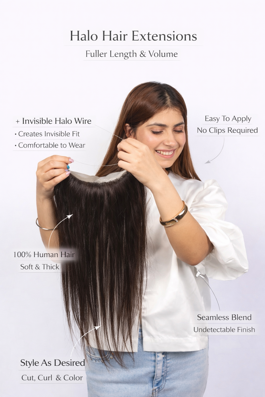 FRONT HAIRLINE BAND