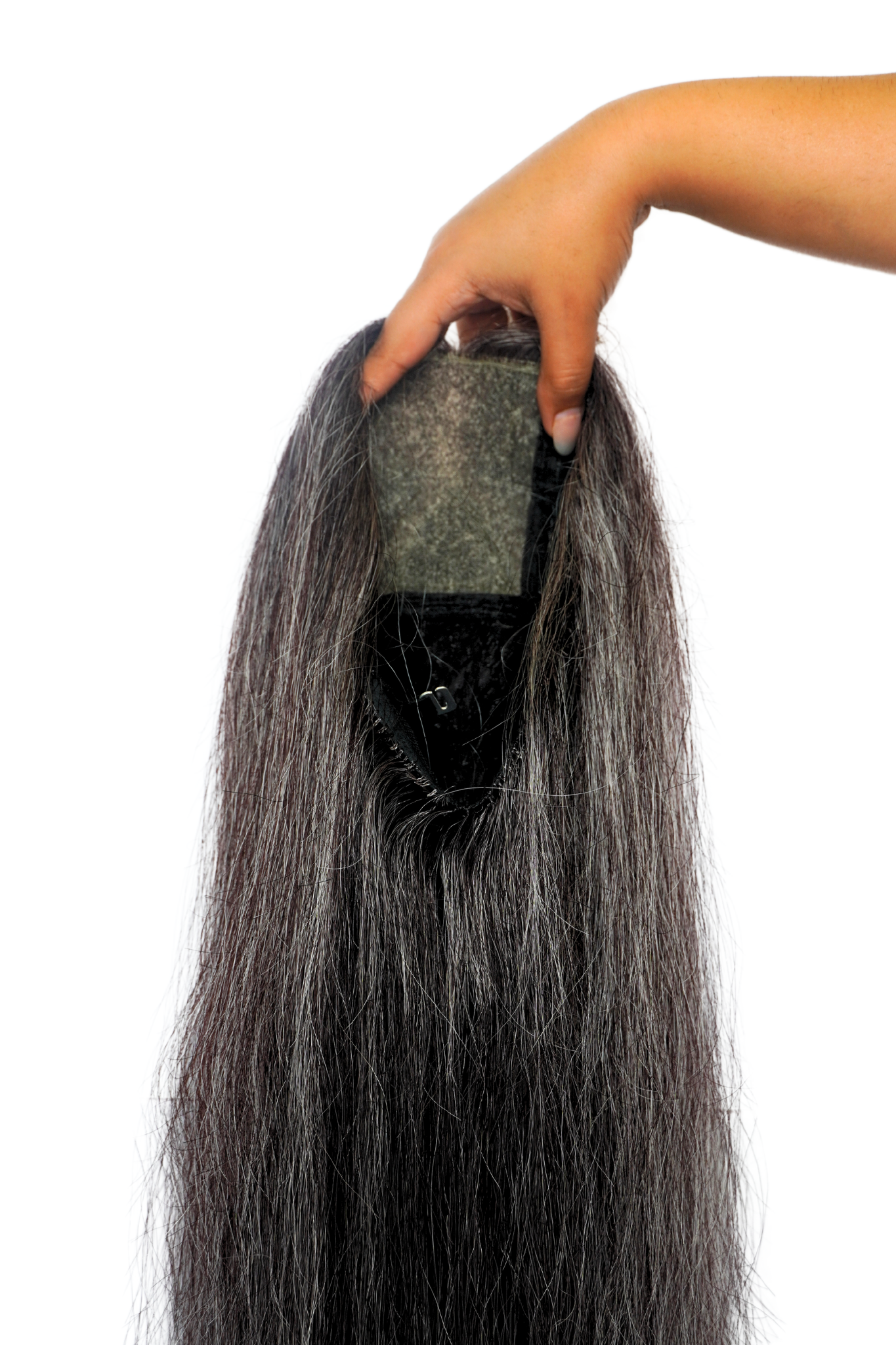 Salt And Pepper Mix Hair Wig