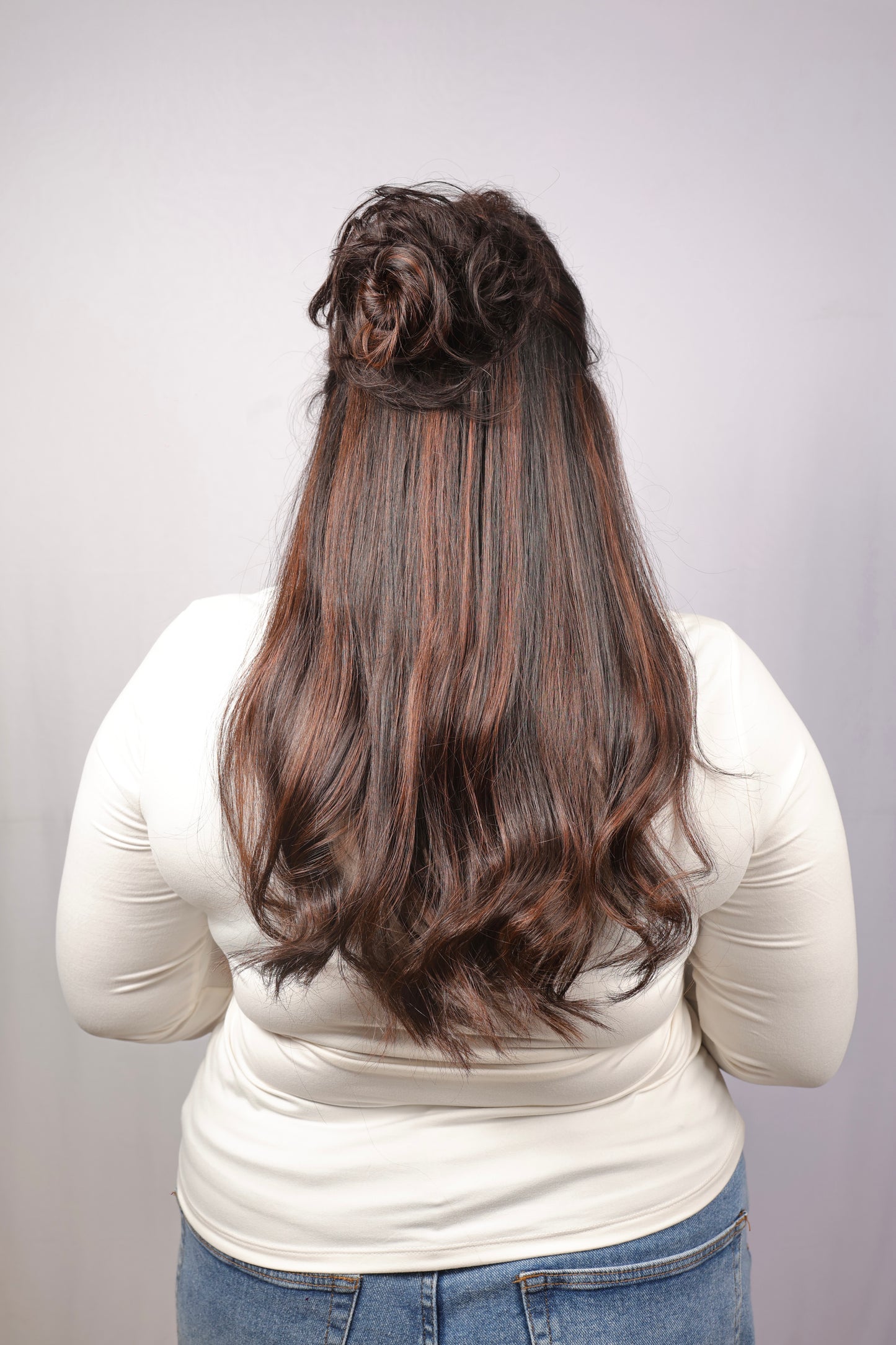 DONUT SCRUNCHIE (NATURAL BROWN)