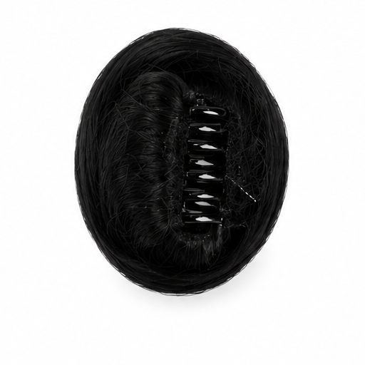 CLAW CLIP DONUT BUN (NATURAL BLACK)