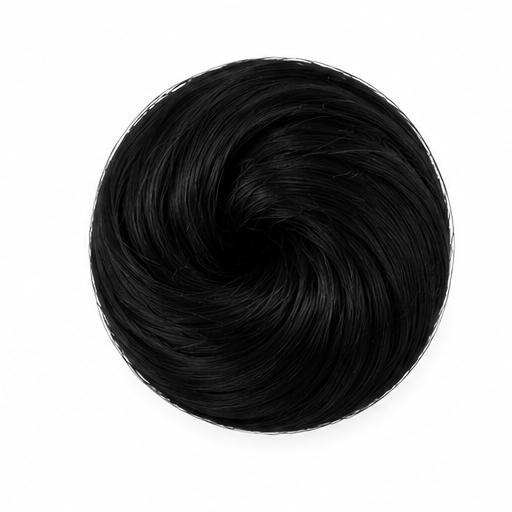 CLAW CLIP DONUT BUN (NATURAL BLACK)