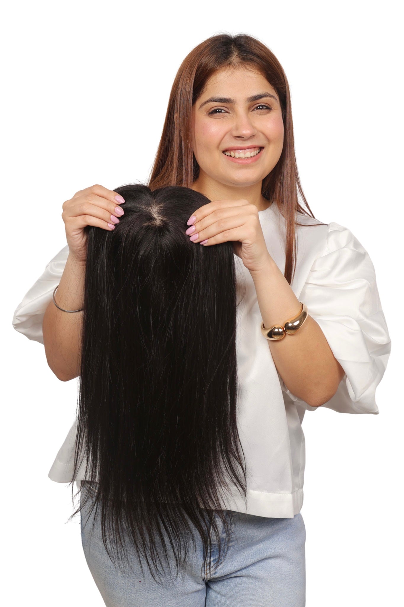 FULL HEAD SILK PATCH