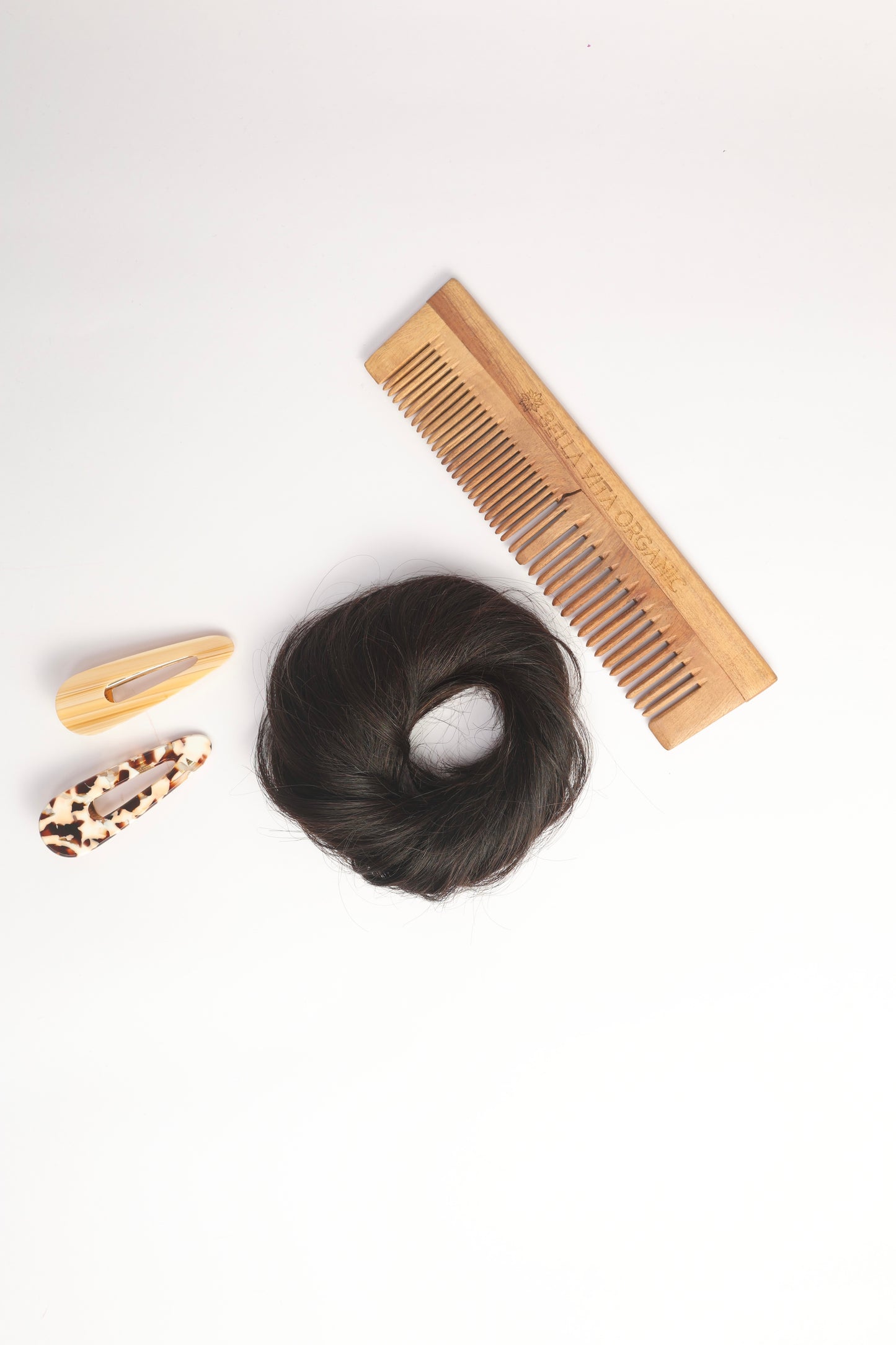 DONUT SCRUNCHIE (NATURAL BROWN)