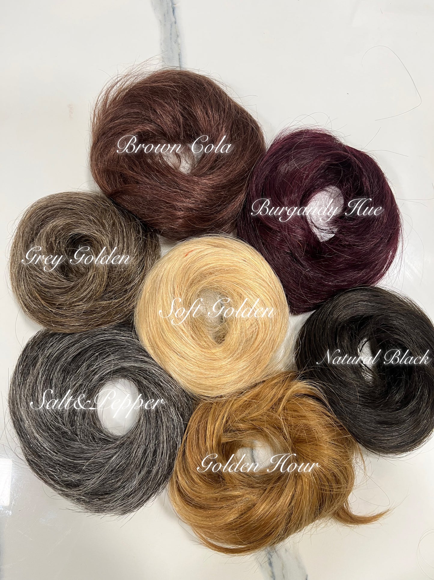 DONUT SCRUNCHIE (NATURAL BROWN)