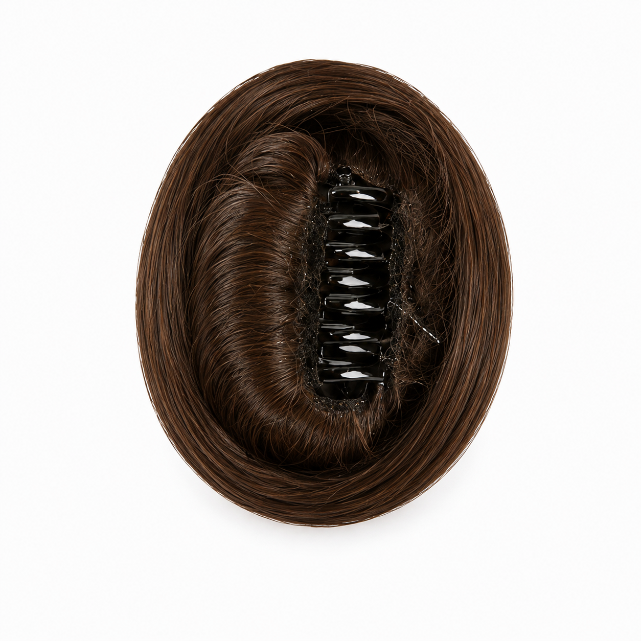 CLAW CLIP DONUT BUN (NATURAL BROWN)