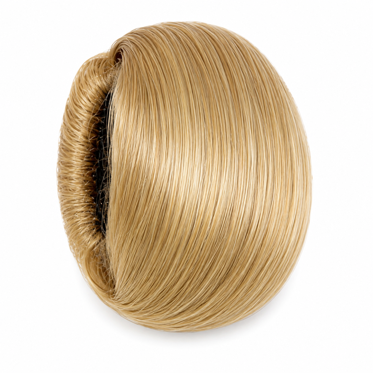 CLAW CLIP DONUT BUN (BLONDE)