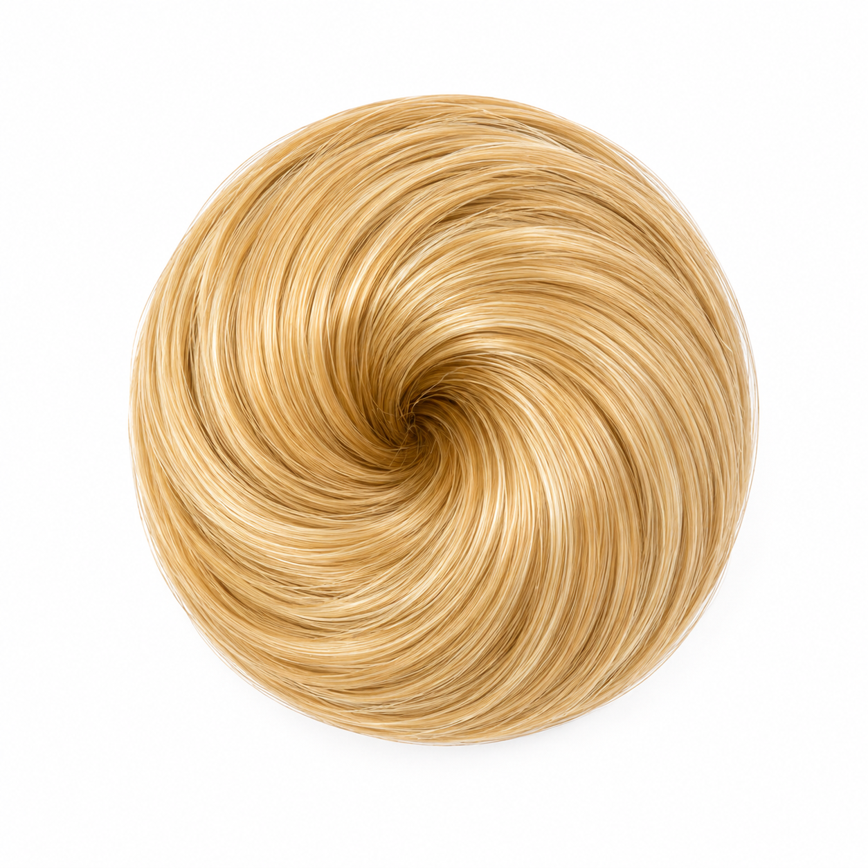 CLAW CLIP DONUT BUN (BLONDE)